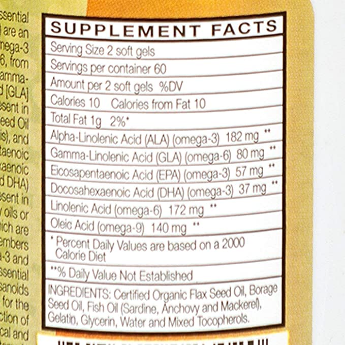 Nature's EFA - 120 Caps